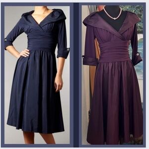 eliza j cuff sleeve v neck ruched waist dress Eliza J | Dresses | Nwt Eliza J Side Ruched Drapey Jersey Sheath Dress  Womens Plus Size 22w Cobalt